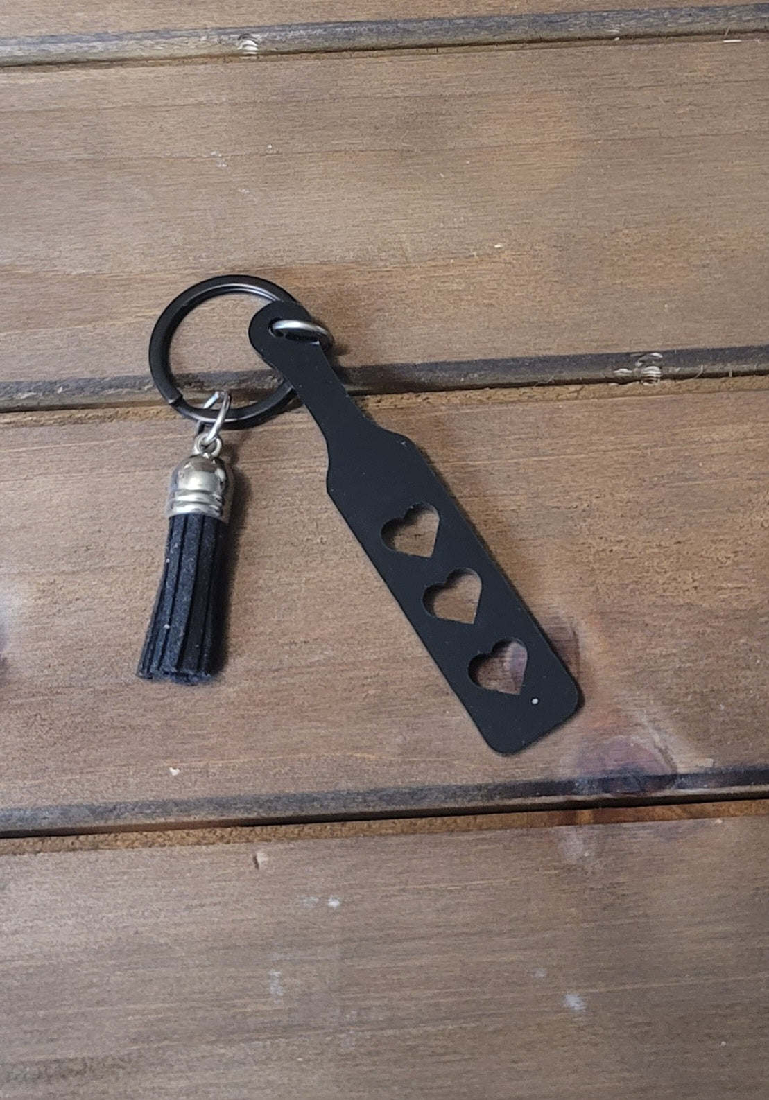 Kinky Heart Paddle Keychain – Spicy Bookish or Bedroom Accessory