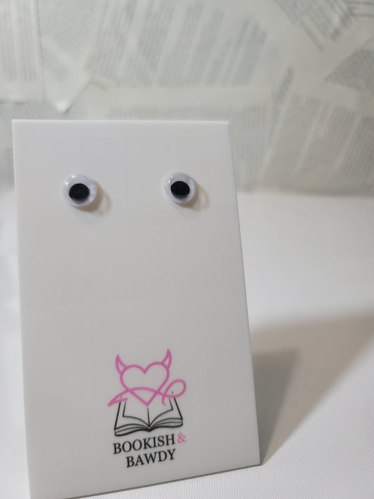 Googly Eye Earrings – Quirky Bookish Jewelry for Playful Readers
