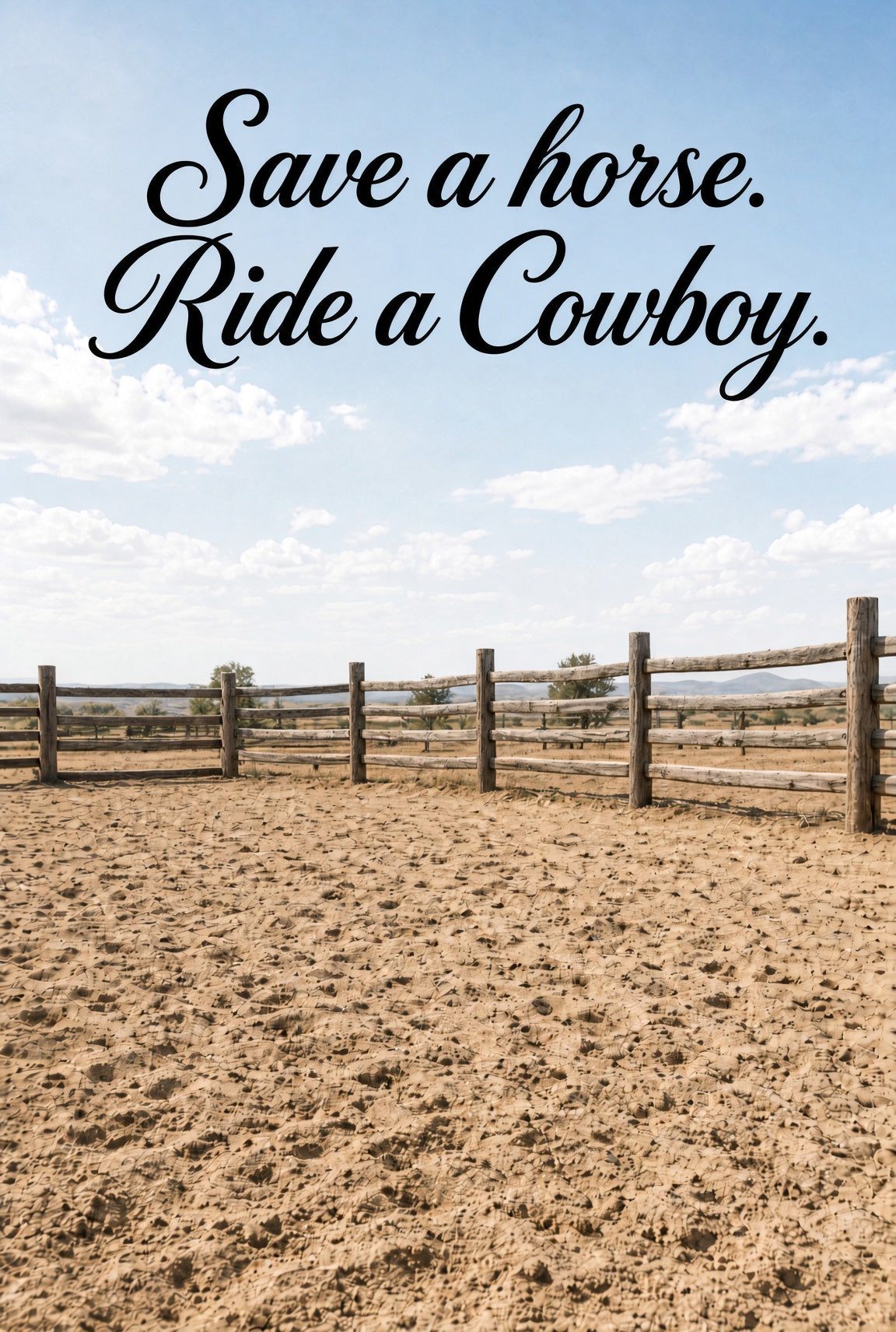 Save a Horse Ride a Cowboy Book Nook