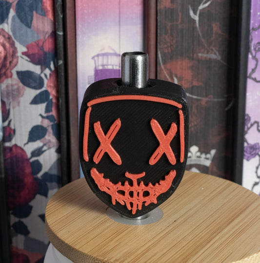 The Purge Inspired Straw Topper for Stanley Cups | Dark Romance BookTok Decor