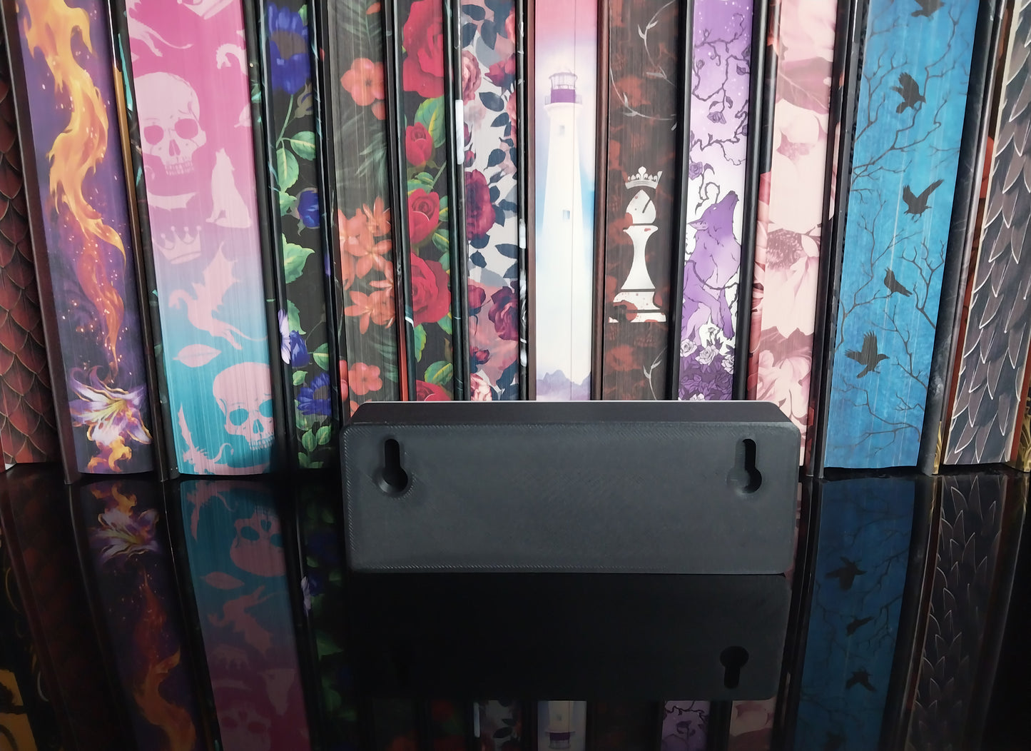 BEHOLD!!! My Smut Collection Sign - 3D Printed Bookish Shelf Decor, Romance Reader Gift, Wall Mountable Book Nook Accessory